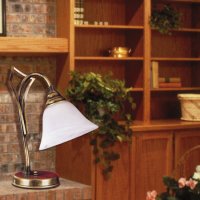 Stolní lampa Classic Compolux 914098/37 1x60 W antická mosaz