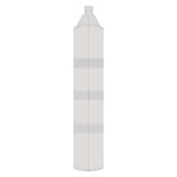 Prodlužovací kabel 2 m 4 zásuvky bílý PVC 1 mm2 EMOS P0422