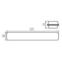 Prachotěsné LED svítidlo MAH MAX 19W 06 NW RYF KANLUX 38463