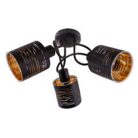 Stropní svítidlo TUNNO černá 3xE14, max. 15W 230V GLOBO 15342-3D