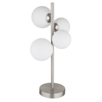 Stolní svítidlo RIHA nikl 4xG9 LED, max. 3,5W 230V, 310lm, 3000K GLOBO 56140-4T