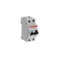 ABB DS201 C40 A30 kombinace jistič/chránič 2P (1P+N) 40A 30mA C 6kA A