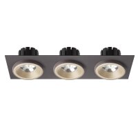 SHARM SQ III zápustná perleťová zlatá/hnědá 230V LED 3x10W 24° 3000K R13261