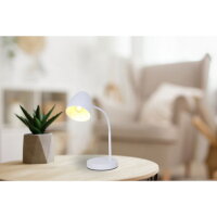 Stolní lampa JASON bílá 1x25W E14  GLOBO 50870107