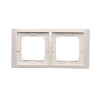 Rámeček 2-násobný Neos IP44 s těsněním, bílá KONTAKT SIMON BMRC2B/11