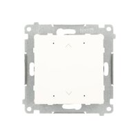 Ovladač tlačítkový SHUTTER [Wi-Fi] 2x5A, 230V, bílá KONTAKT SIMON DEZ1W.01/11