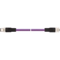 Konfekcionovaný sběrnicový kabel AB-PB-M12MA-5,0PUR-M12FA LAPP 22260079