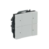 ABB KNX Prvek ovládací 2nás. se sběrnicovou spojkou mechová bílá 6126/01-884-500