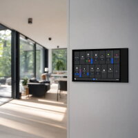 Nástěnný panel SHELLY WALL DISPLAY XL BLACK 10,1'', WiFi, BT, černá