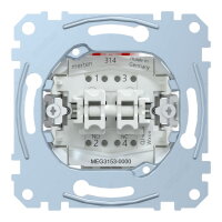 MEG3153-0000 Dvojité tlačítko ř.1/0+0/1