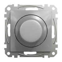 Sedna D/E Univerzální otočný LED stmívač, Aluminium SCHNEIDER SDD113502