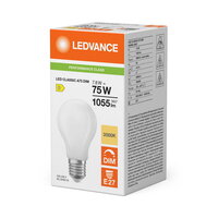 Světelný zdroj LED CLASSIC A DIM P 7.8W 830 Frosted E27 LEDVANCE 4099854777158