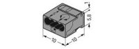 Spojovací krabicová svorka MICRO, pro plné vodiče 4x 0,6-0,8mm WAGO 243-204