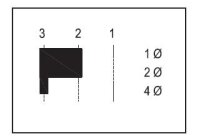SA 1-3V přepínač otáček 1-2-3 ELEKTRODESIGN 990947