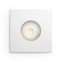 WATERBOY SQ matná bílá 230V LED 10W 40° IP65 3000K RENDL R11728