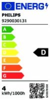 LED žárovka Philips MASTER Value LEDLuster DT 3.4-40W E14 927 P45 CL G