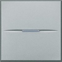 AXOLUTE BTAX SPÍNAČ Č.1, 2M AS. HLINÍK BTicino HC4001M2AN