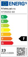 LED pásek 176LED/m, 2835, IP20, 4000-4300K, bílá, 24V, 5m FK TECHNICS 4739202-60