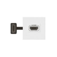 MOSAIC PŘEDKONEKTOROVANÁ ZÁSUVKA HDMI 2 MODULY BÍLÁ LEGRAND 078979L