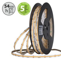 LED pásek COB EWW, 480LED/m, 10W/m, DC 24V, 923lm/m, CRI90, IP20, 10mm, 50m