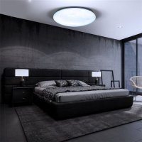 LED stropní světlo Star kulaté 24W,2400lm dálkové ovládání 37cm SOLIGHT WO763