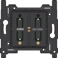 Bezdrátový spínač napájený baterií, čtyřnásobný, Zigbee NIKO 552-72004