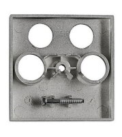 Kryt anténní zásuvky TV, typ HSAT-M, 4 otvory, antracit SCHRACK EV114011--