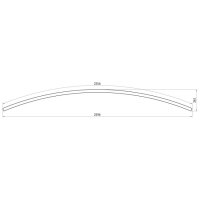 XFREE S CURVED 3000mm 45dgr SURF./SUSP.