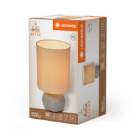 Stolní lampa LEDVANCE Decor Impact Table 1XE27 Beige and Gray