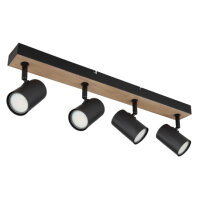 Stropní svítidlo ROBBY černá 4xGU10 35W 230V GLOBO 57911-4BW