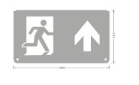 EMERGENCY EXIT SIGN PICTOGRAMS PICTO UP LEDVANCE 4099854261350