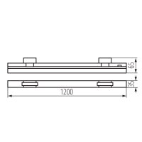 LTL-E 24W-120-CCT-W Svítidlo LED do lišty TEAR N KANLUX 38398