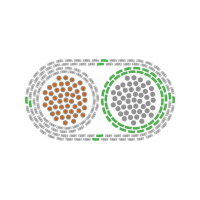 Prodlužovací vedení KE3L Fe/CuNi JX 2X1,5 IEC oval LAPP 0161005