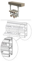 RapidStrut Lišta 21|M 6m BUP DV 41x42/2,0 WALRAVEN 65018626