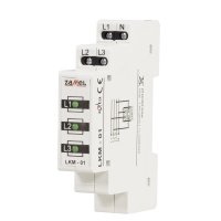 Zamel 1ALKM-01-20 LKM-01-20 Signalizace napájení 230V/400V pro 3f sít Zelená LED