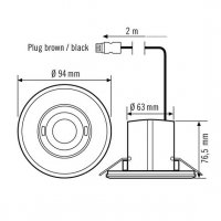EP10424687 Čidlo pohybu 360° MD Flat 360