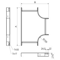 T-kus 50x125 žárový zinek (Mars) KOPOS NT 50X125_F