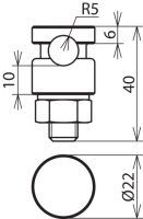 Svorka KS V4A 6-10 mm s pérovou podložkou KS-Verbinder NIRO (V4A) DEHN 301099