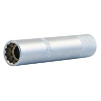 Klíč na svíčky 14mm prodloužený 3/8'' s magnetem HONITON H4114