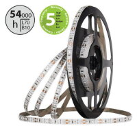 LED pásek SMD2835 zelený, 120LED/m, 9,6W/m, DC 12V, 480lm/m, IP20, 8mm, 50m