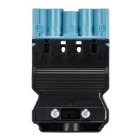 vidlice na kabel, 5-pól, pružinové svorky, gesis, modrá WIELAND 92.954.4453.0