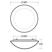 Osmont 46379 AURA 10 NK-E-26/014 HF* 26W IP20