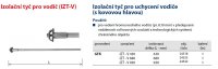 Izolační tyč pro uchycení vodiče IZT V 680 Kovoblesk 24525