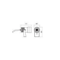 XDOT PROJECTOR 12W 100-265V AC 3000K IP6