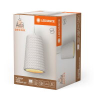 Závěsné svítidlo Decor Plaster Cone Pendant E27 White LEDVANCE 4058075838444