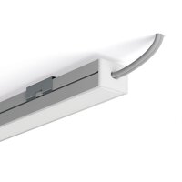 Záslepka s otvorem KLUŚ PDS-4-PLUS-OTW pro AL profil, šedá /24341/ C24337C02TW