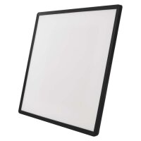LED přisazené svítidlo FLORI čtvercové, černé, 22W, neutrální bílá EMOS ZM1407