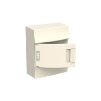 Nástěnná rozvodnice ABB IP41/8M, Mistral41W vč. N/PE, plná dvířka
