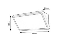 RAPLA2 bílá LED 18W IP65