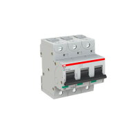 S803C-C10 jistič 3P char. C 10A s klecovou svorkou Icu 25kA ABB 2CCS883001R0104